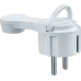 Вилка Navigator плоская с/з белая 61 365 NCA-PL06-16A-E-WH