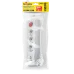 Удлинитель бытовой NPE-USB01-03-180-ESC-3X1 с выключателем 3 гнезда с/з 1,8м ПВС 3х1 2USB 2,1A