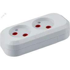 Колодка NCA-BL01-02-X-WH 2гн б/з пластик