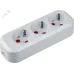 Колодка NCA-BL01-03-E-WH 3гн с/з пластик