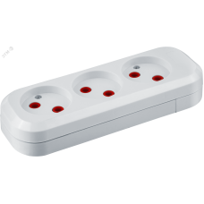 Колодка NCA-BL01-03-X-WH 3гн б/з пластик