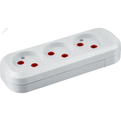 Колодка NCA-BL01-03-X-WH 3гн б/з пластик