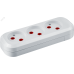 Колодка NCA-BL01-03-X-WH 3гн б/з пластик