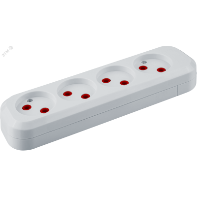 Колодка NCA-BL01-04-X-WH 4гн б/з пластик