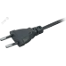 Шнур NPS-FS01-170-2x0.5-BL 1.7м с выключателем черный