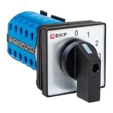 Переключатель кулачковый ПК-1-103 10А 3P 0-1-2-3 IP65 EKF