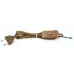 Шнур NPS-FS-170-2x0.5-BR 1.7м с выключателем коричневый