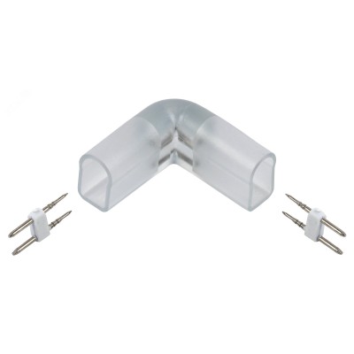 Коннектор угловой 5шт MONO 16мм (разъем-разъем) IEK