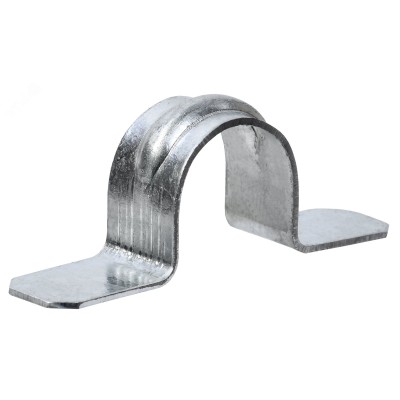 ELASTA Скоба метал. двухлап. для монт. пистол. d=25-26мм IEK