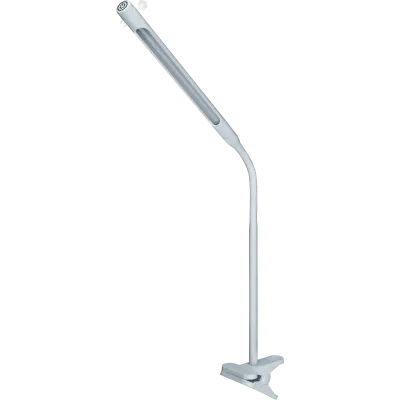 Светильник настольный светодиодный NDF-C004-7W-4K-WH-LED на прищепке гибкий белый