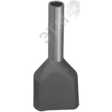 Наконечник-гильза НШВИ-2, 0.75 - 8 серый (50шт/уп.) Navigator