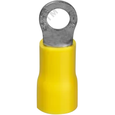 Наконечник кольцевой НКИ 6-4, желтый (50шт/уп.) Navigator