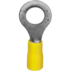 Наконечник кольцевой НКИ 6-8, желтый (50шт/уп.) Navigator