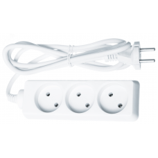 Удлинитель Navigator 61 309 NPE-S-03-300-X-2x1 без заземления 3 гн. 3м 16А ПВС 2х1.00