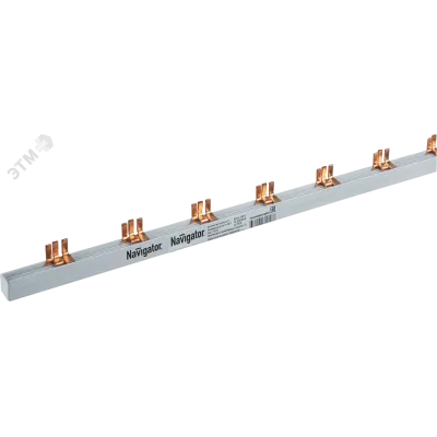 Шина соединительная типа PIN 3-полюса 12мод.63А