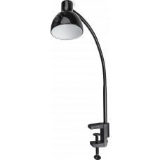 Светильник настольный светодиодный NDF-C010-6W-4K-BL-LED на струбцине черный
