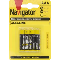 Элемент питания Navigator 61 462 NBT-NPE-LR03-BP4