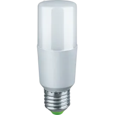 Лампа светодиодная LED 10вт Е27 белый матовая цилиндр