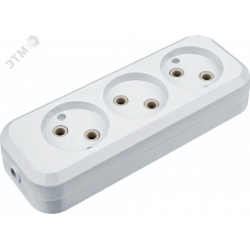Колодка NCA-BL01-03-X-WH 3гн б/з пласт. Navigator