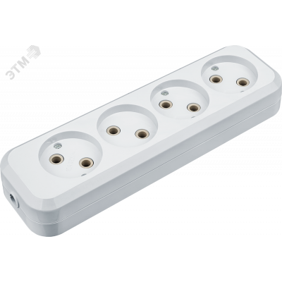 Колодка NCA-BL01-04-X-WH 4гн б/з пласт. Navigator
