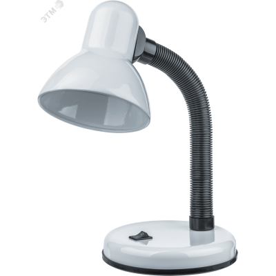 Светильник настольный NDF-D026-60W-WH-E27 на основании белый