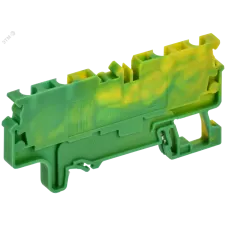 ARMAFIX Клемма пружинная CX2.5-4 PE 2,5мм2 четырехконтактная заземляющая IEK
