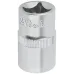 Головка 6-гранная CrV 1/2'' 17 мм