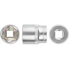 Головка 6-гранная CrV 1/2'' 27 мм