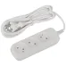 Удлинитель электрический ЭРА UDL-10-350 Greenline 3 розетки без заземления 5м ПВС 2x0.75мм2 Удлинитель электрический ЭРА UDL-10-350 Greenline 3 розетки без заземления 5м ПВС 2x0.75мм2