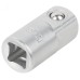 Переходник для воротка CrV Профи 3/8'' (П) - 1/4'' (М)