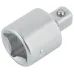 Переходник для воротка CrV Профи 1/4'' (П) - 3/8'' (М)
