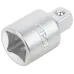 Переходник для воротка CrV Профи 3/8'' (П) - 1/2'' (М)
