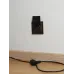BRITE Розетка с заземлением с защитными шторками и крышкой 16А IP20 РСбш10-3-БрТБ темная бронза