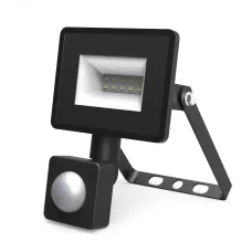 Прожектор Gauss Elementary-S 10W 950lm 6500К 175-265V IP65 черный с датчиком движения LED 1/10/60