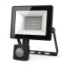 Прожектор Gauss Elementary-S 20W 1900lm 6500К 175-265V IP65 черный с датчиком движения LED 1/10/40