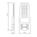 "Светильник Уличный Gauss LED Qplus IP65 455*180*49 80W 9600lm 5000K 120-260V КСС ""Ш"" 1/4"