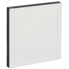 FORTE&PIANO Заглушка с суппортом FP241M металл белый IEK