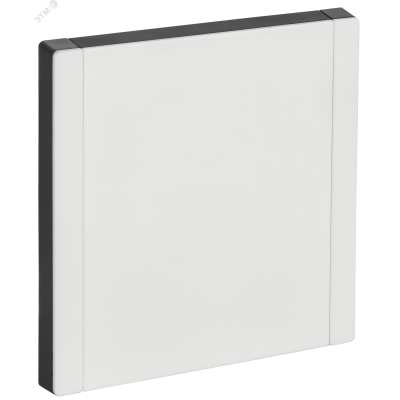 FORTE&PIANO Заглушка с суппортом FP241M металл белый IEK