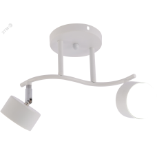 Светильник настенно-потолочный спот 15Вт поворотный Rivoli Batty 7080-702 2хGX53