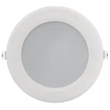 Светильник LED ДВО 1715 белый круг 15Вт 4000К IP40 IEK