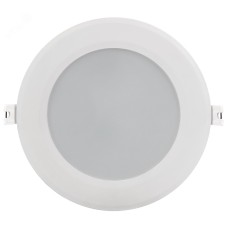 Светильник LED ДВО 1714 белый круг 12Вт 4000К IP40 IEK