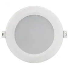 Светильник LED ДВО 1713 белый круг 9Вт 4000К IP40 IEK
