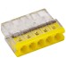 Клемма ЭРА NO-225-435 быстрозажимная 2273-205 компактная 5-проводная 0.2-2.5 мм2 (упаковка 2 шт.)