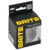 BRITE Розетка 1-местная с заземлением с защитными шторками 16А с USB A+A 5В 2,1А РЮш10-1-БрГН металл хром/никель IEK