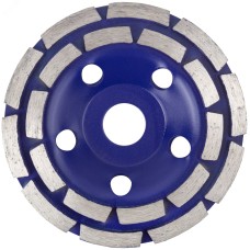 Диск алмазный шлифовальный, двойной сегмент , 125X5.0X8.0X22.2 мм