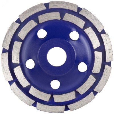 Диск алмазный шлифовальный, двойной сегмент , 125X5.0X8.0X22.2 мм