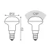 Лампа Gauss Elementary R50 6W 450lm 4100K Е14 LED 1/10/50