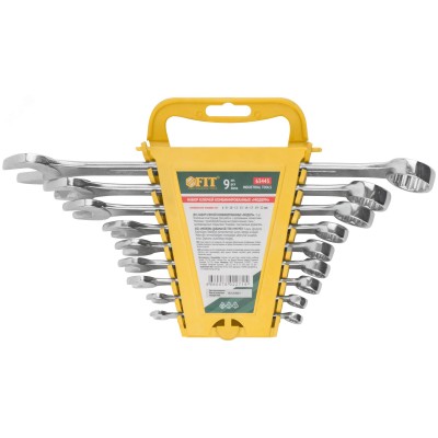 Ключи комбинированные в пластиковом держателе ''Модерн'', набор 9 шт (6-22 мм)