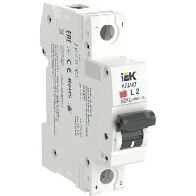 ARMAT Авт. выкл. M06N-DC 1P L 2А IEK