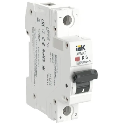 ARMAT Авт. выкл. M06N-DC 1P K 5А IEK